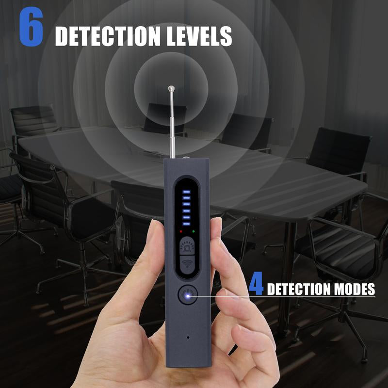 Ultimate Multi-Mode Hidden Camera and Bug Detector for Enhanced Security - Reliable RF Signal and GPS Tracking Protection for Home, Office, and Travel with 30 Hours of Use