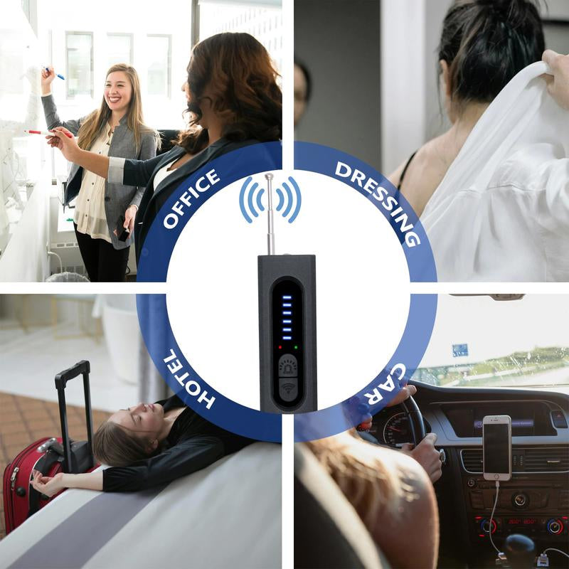 Ultimate Multi-Mode Hidden Camera and Bug Detector for Enhanced Security - Reliable RF Signal and GPS Tracking Protection for Home, Office, and Travel with 30 Hours of Use