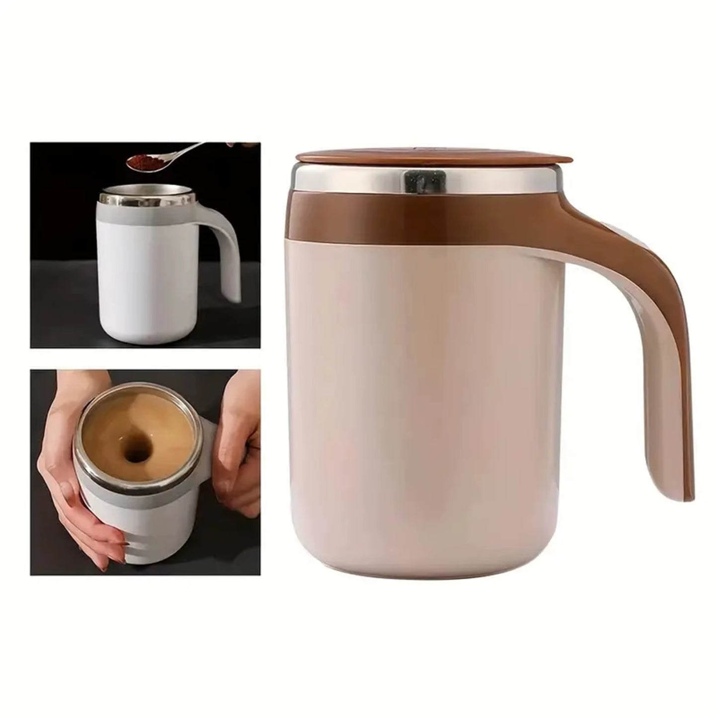 Effortless Mixing with the 1Pc Automatic Stirring Magnetic Cup - Perfect for Coffee and Milkshakes!