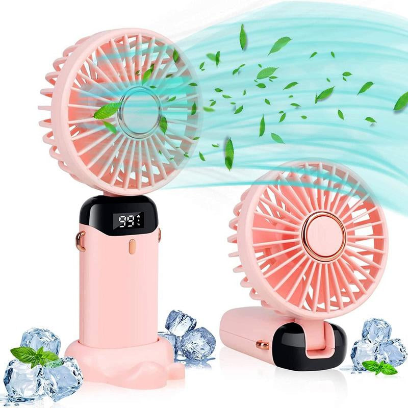 Stay Cool Anywhere! Hands-Free Neck Fan with Rechargeable Bladeless Technology - Perfect for Sports, Travel, and Office Use - Up to 8 Hours of Comfort on the Go