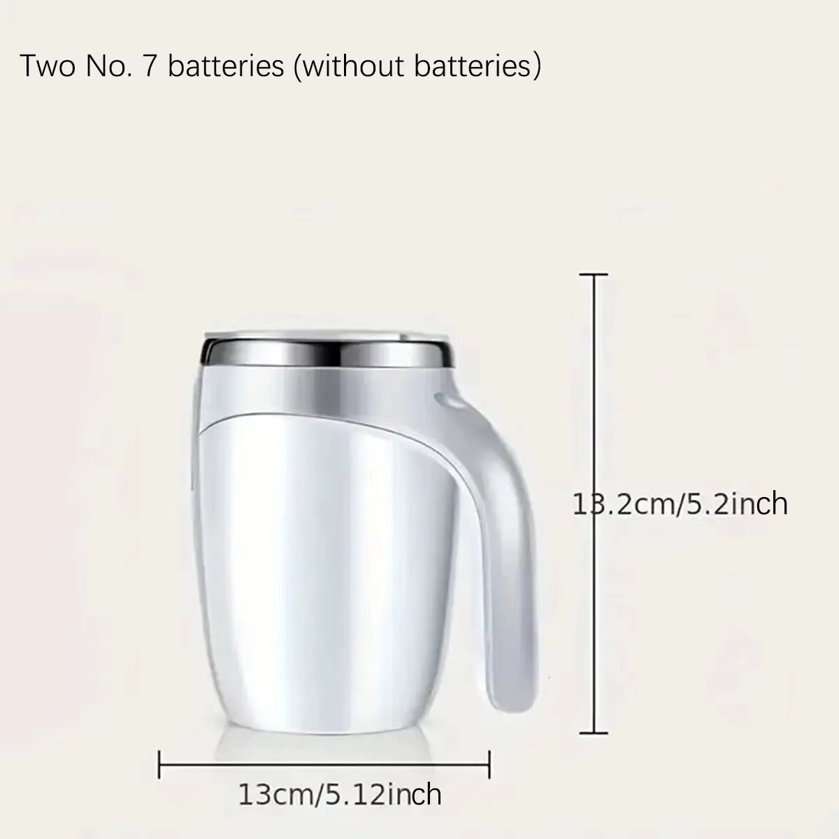 Effortless Mixing with the 1Pc Automatic Stirring Magnetic Cup - Perfect for Coffee and Milkshakes!