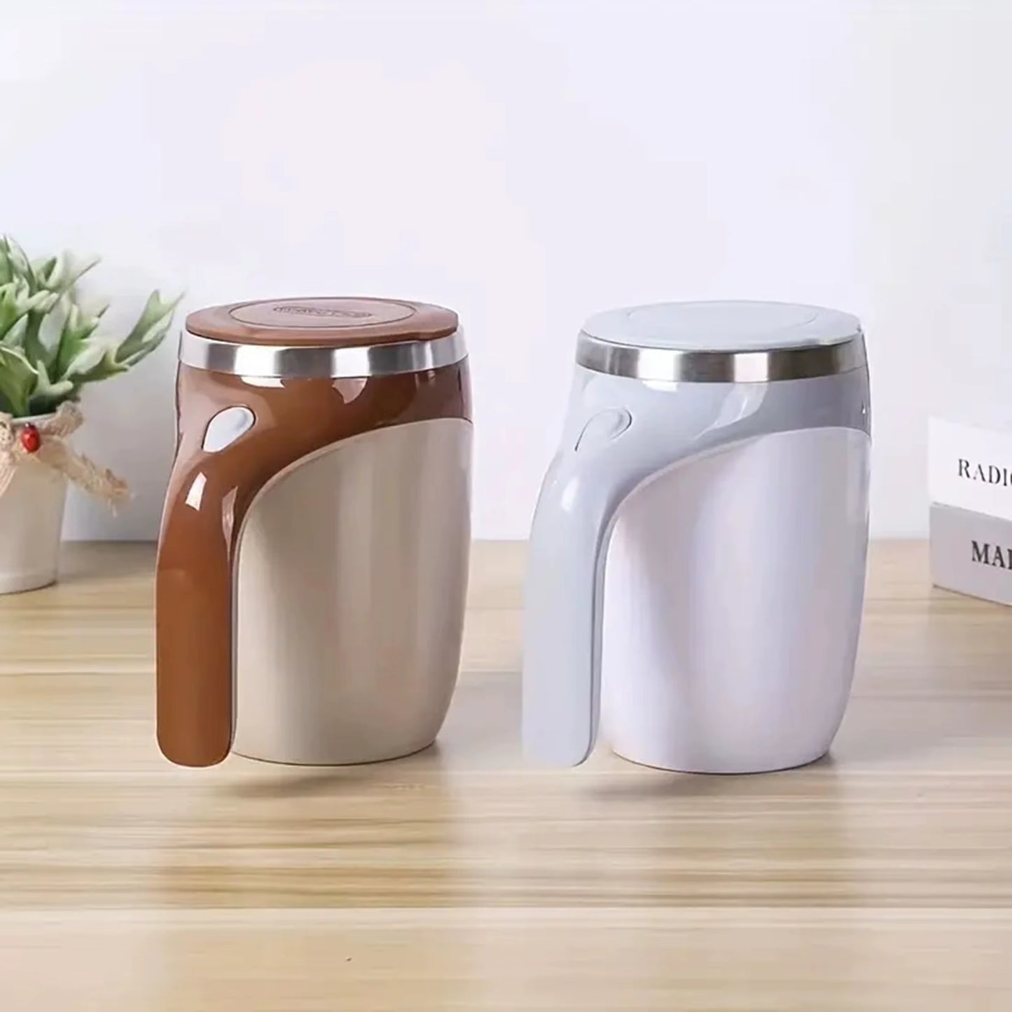 Effortless Mixing with the 1Pc Automatic Stirring Magnetic Cup - Perfect for Coffee and Milkshakes!
